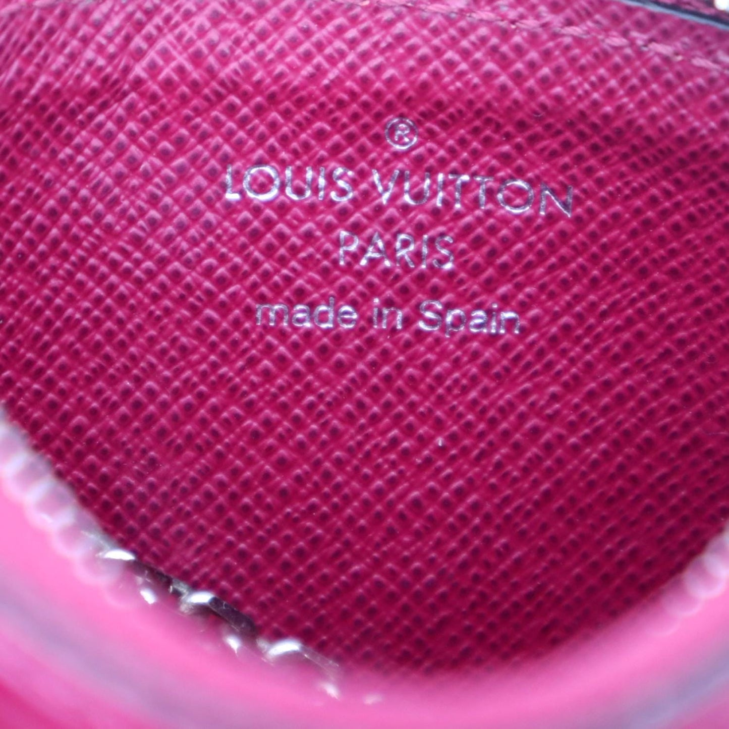 LOUIS VUITTON Epi Trio Leather Card Case Wallet Rose Ballerine