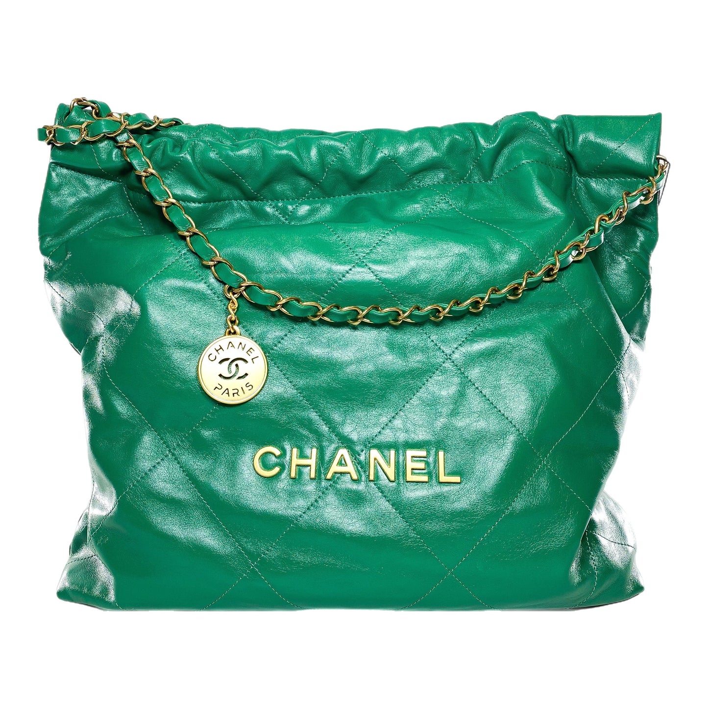 Chanel Gold Elegant Clutch 2