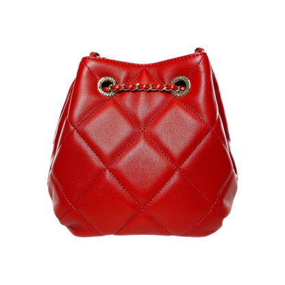 Chanel Mini Lambskin Gold Handbag 4