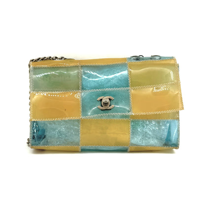 Chanel PVC Turnlock Flap Bag Year 1999