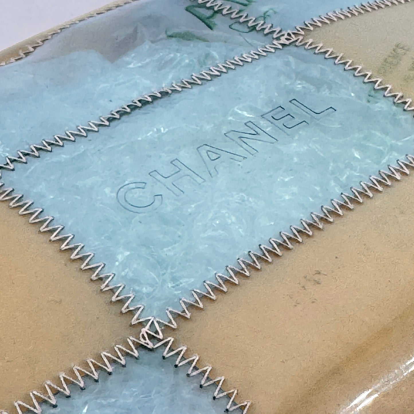 Chanel PVC Turnlock Flap Bag Year 1999