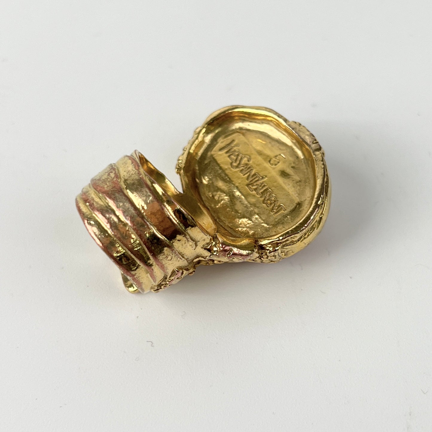 Saint Laurent Cocktail Ring Pink