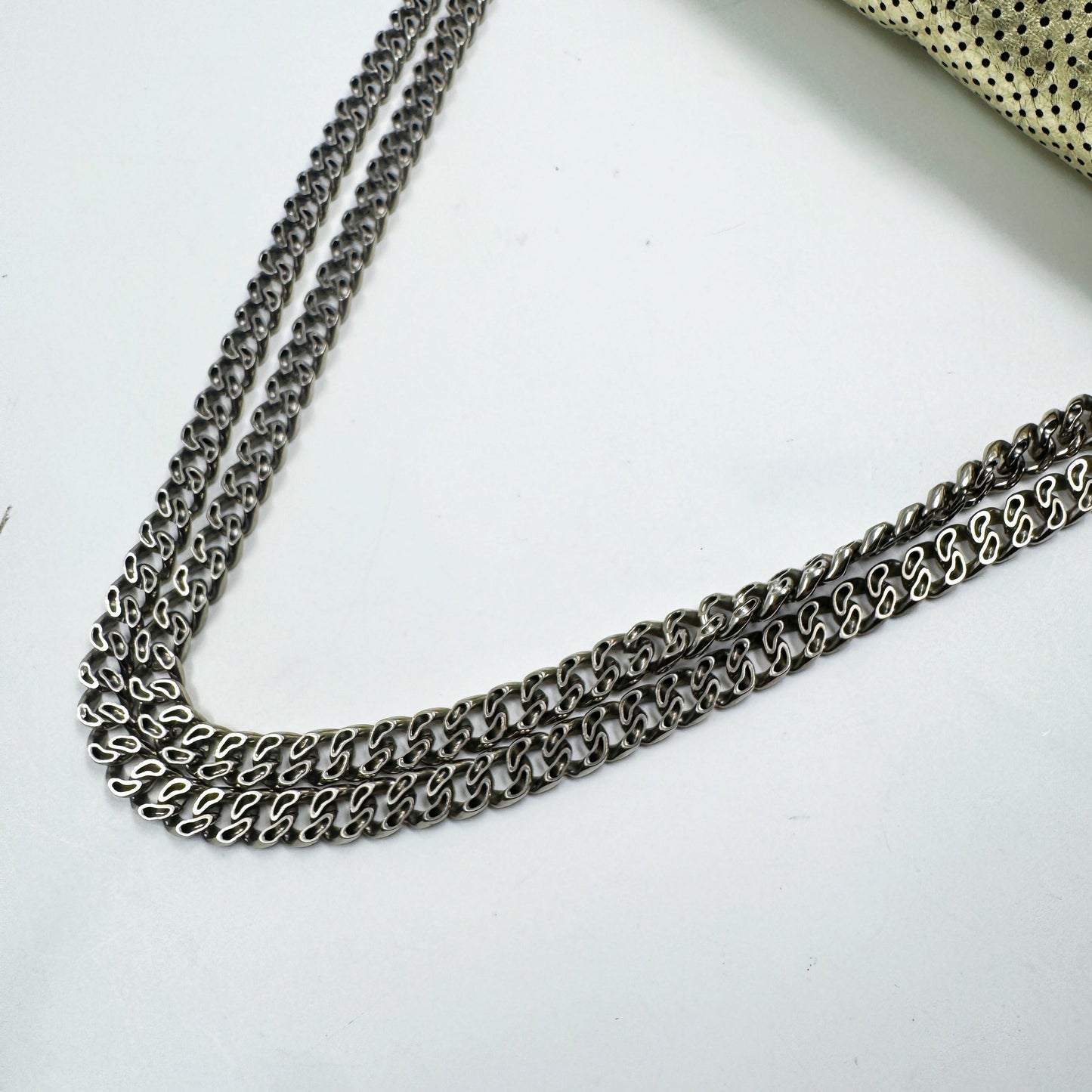 Chanel 2.55 Metallic Leather Drill Flap Bag TWS