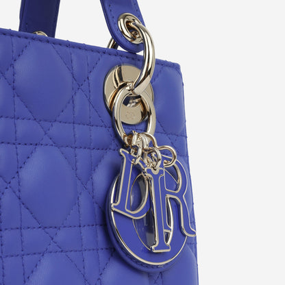 Small Lady Dior - Royal Blue