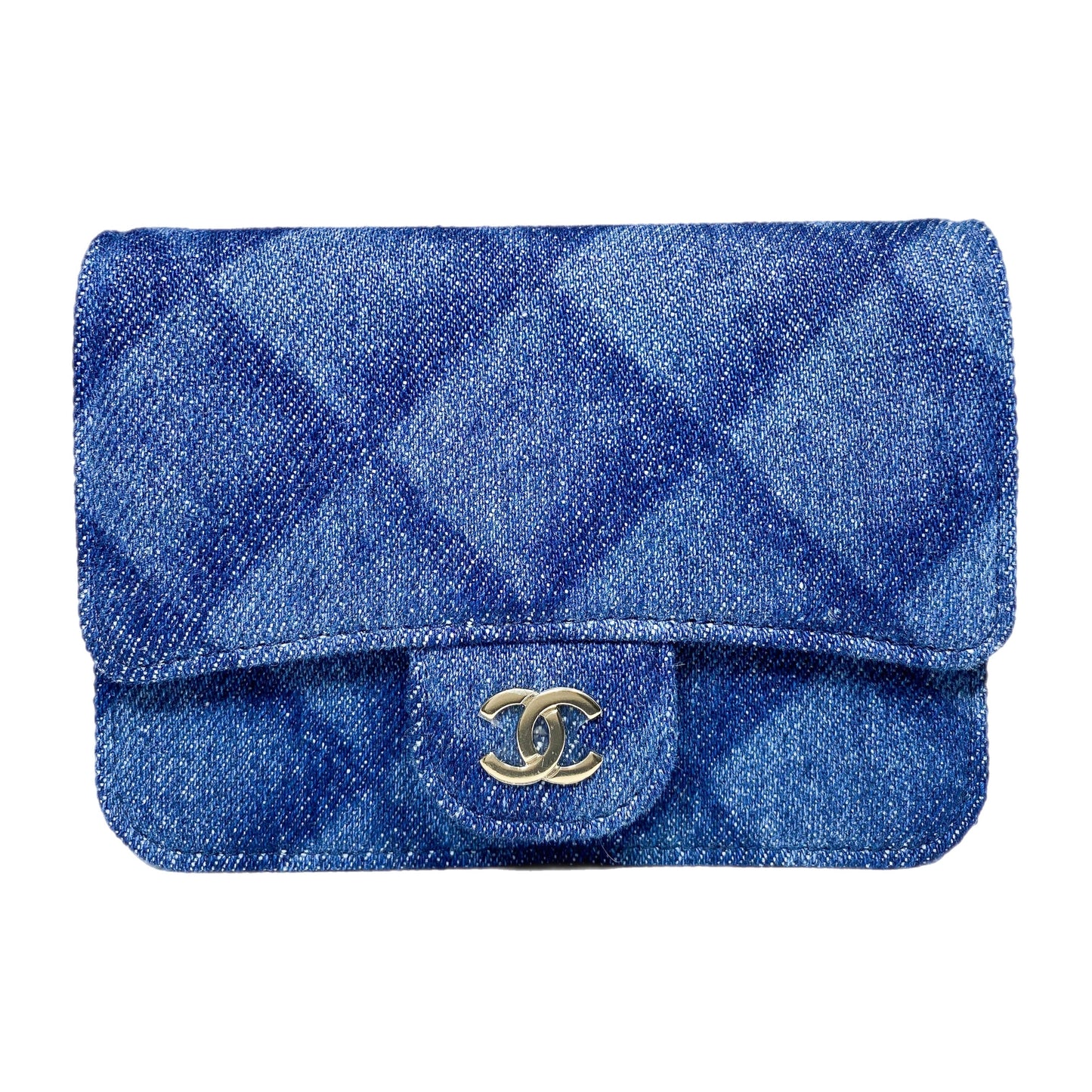 Chanel Flap Mini Gold Shoulder Bag