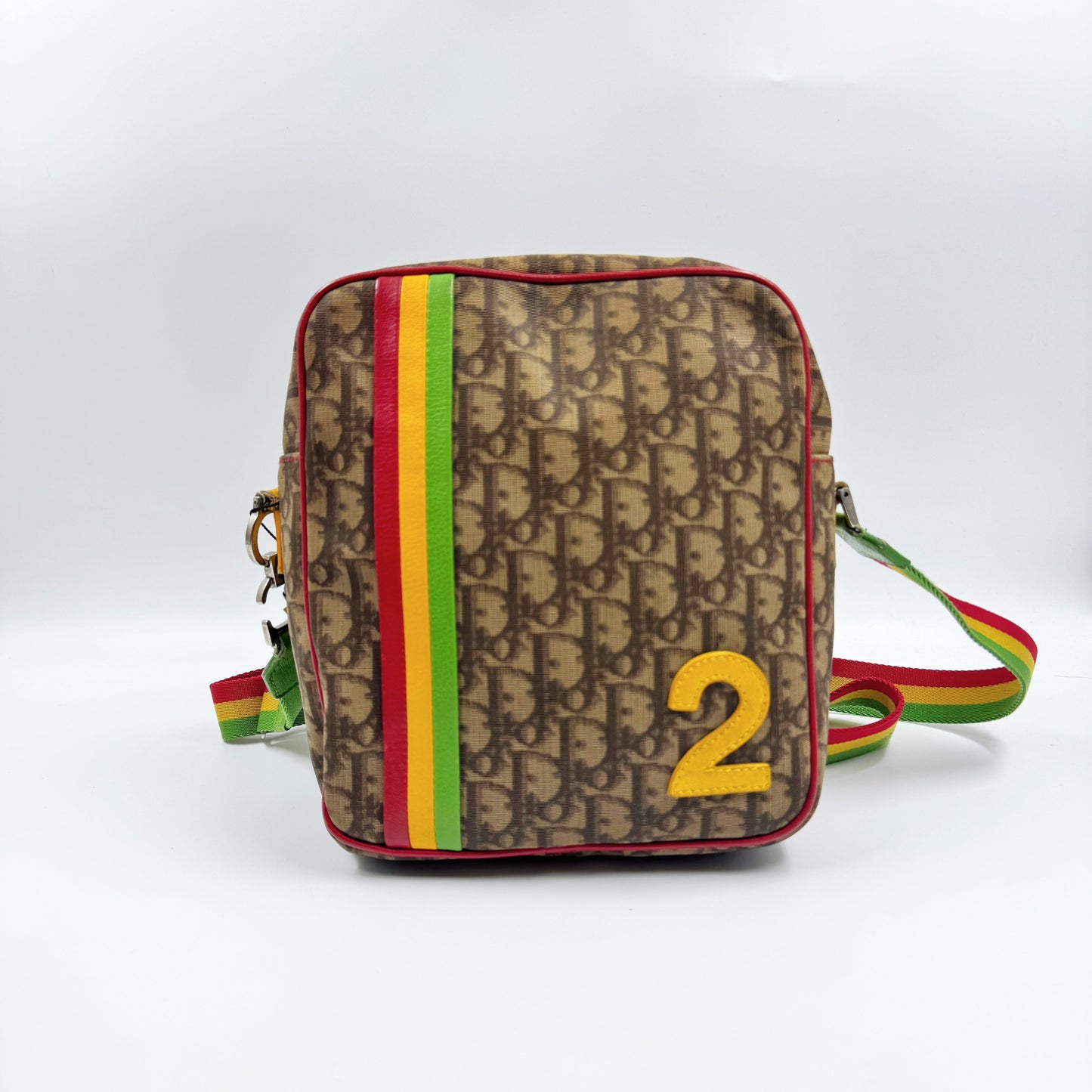 Christian Dior Diorissimo Rasta Messenger Bag TWS