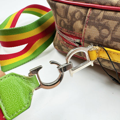 Christian Dior Diorissimo Rasta Messenger Bag TWS