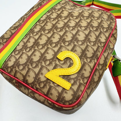 Christian Dior Diorissimo Rasta Messenger Bag TWS