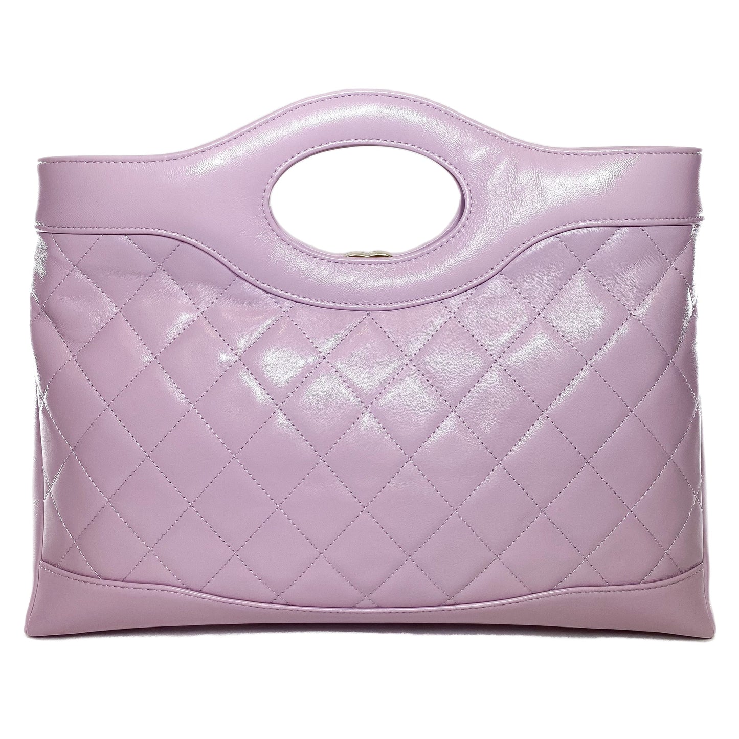 Chanel Lambskin Gold Elegant Tote Bag