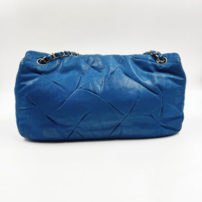 Chanel CC Glint Iridescent Calfskin Nubuck Flap bag TWS