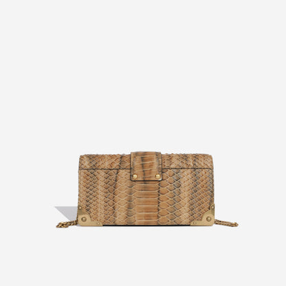 Prada Python Cahier Clutch