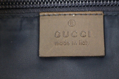 GUCCI Diamante Nylon Messenger Crossbody Bag 270410 Navy