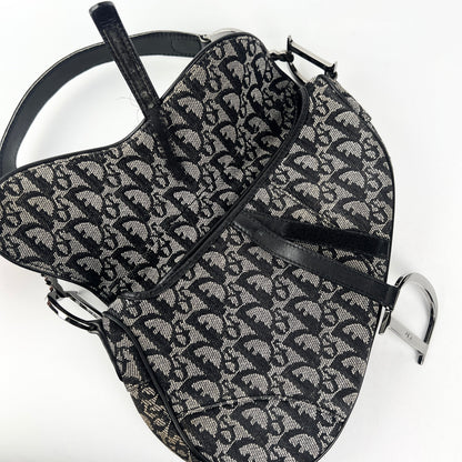 Christian Dior Vintage Saddle Oblique Bag