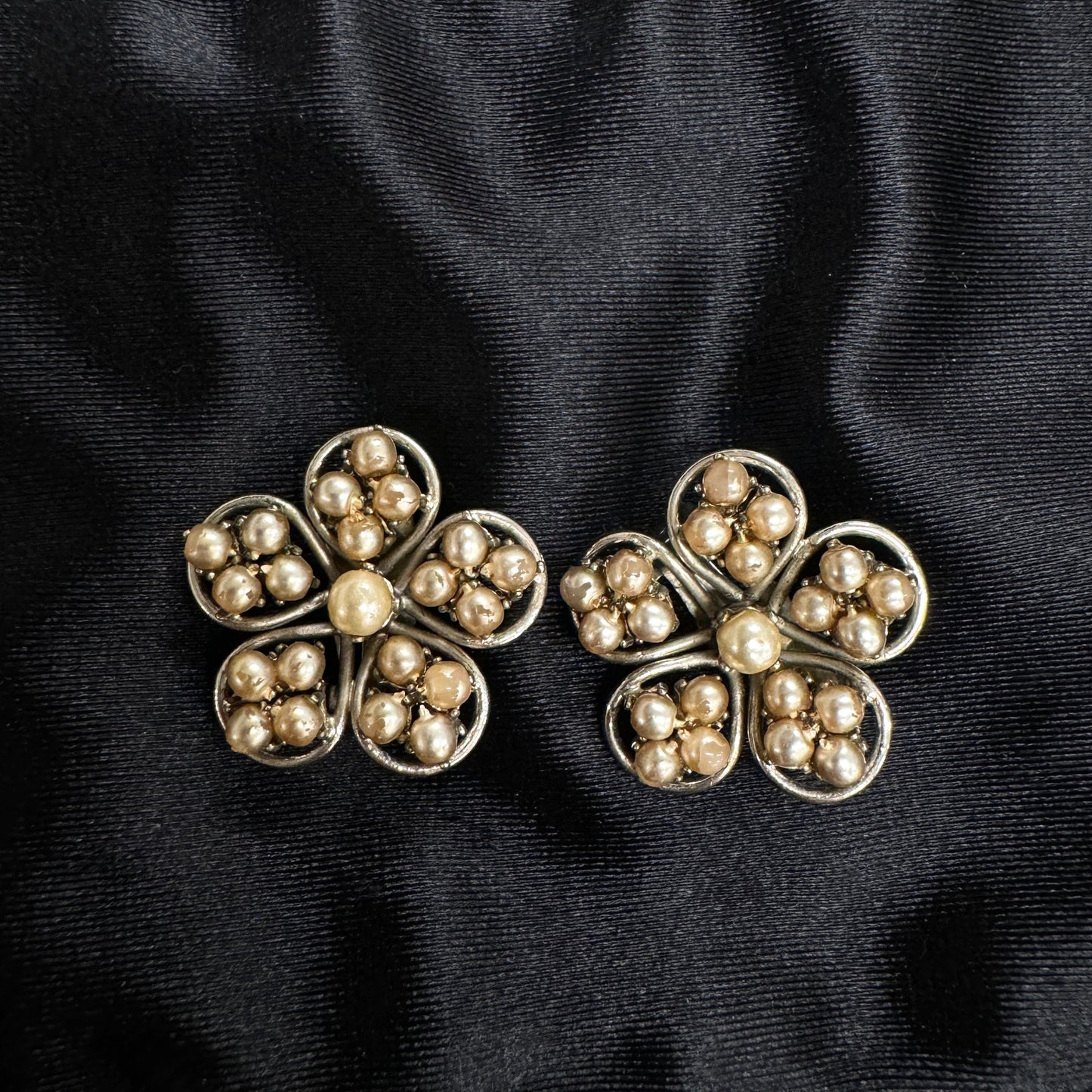 Chanel Vintage Pearl Earrings