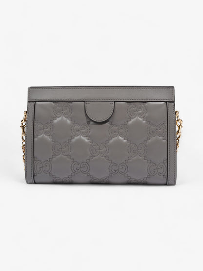 Gucci Ophidia GG GG Supreme / Grey Matelasse Leather Small