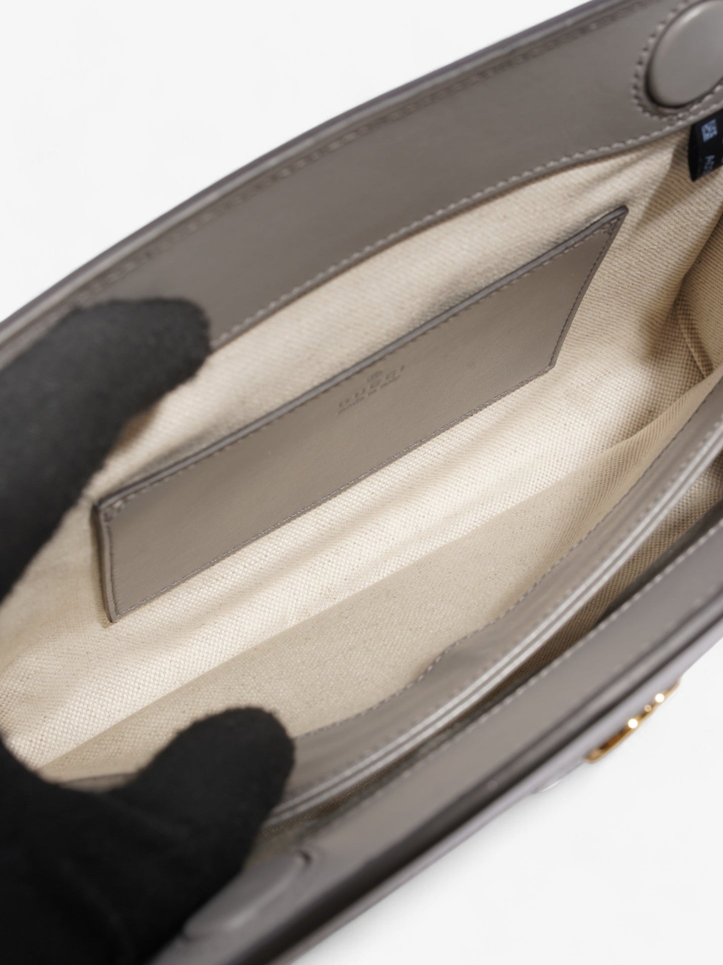 Gucci Ophidia GG GG Supreme / Grey Matelasse Leather Small