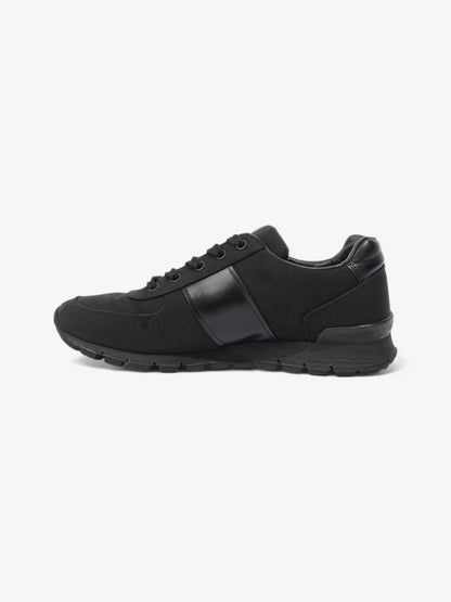 Prada Low Top Sneaker Black Canvas EU 38 UK 5