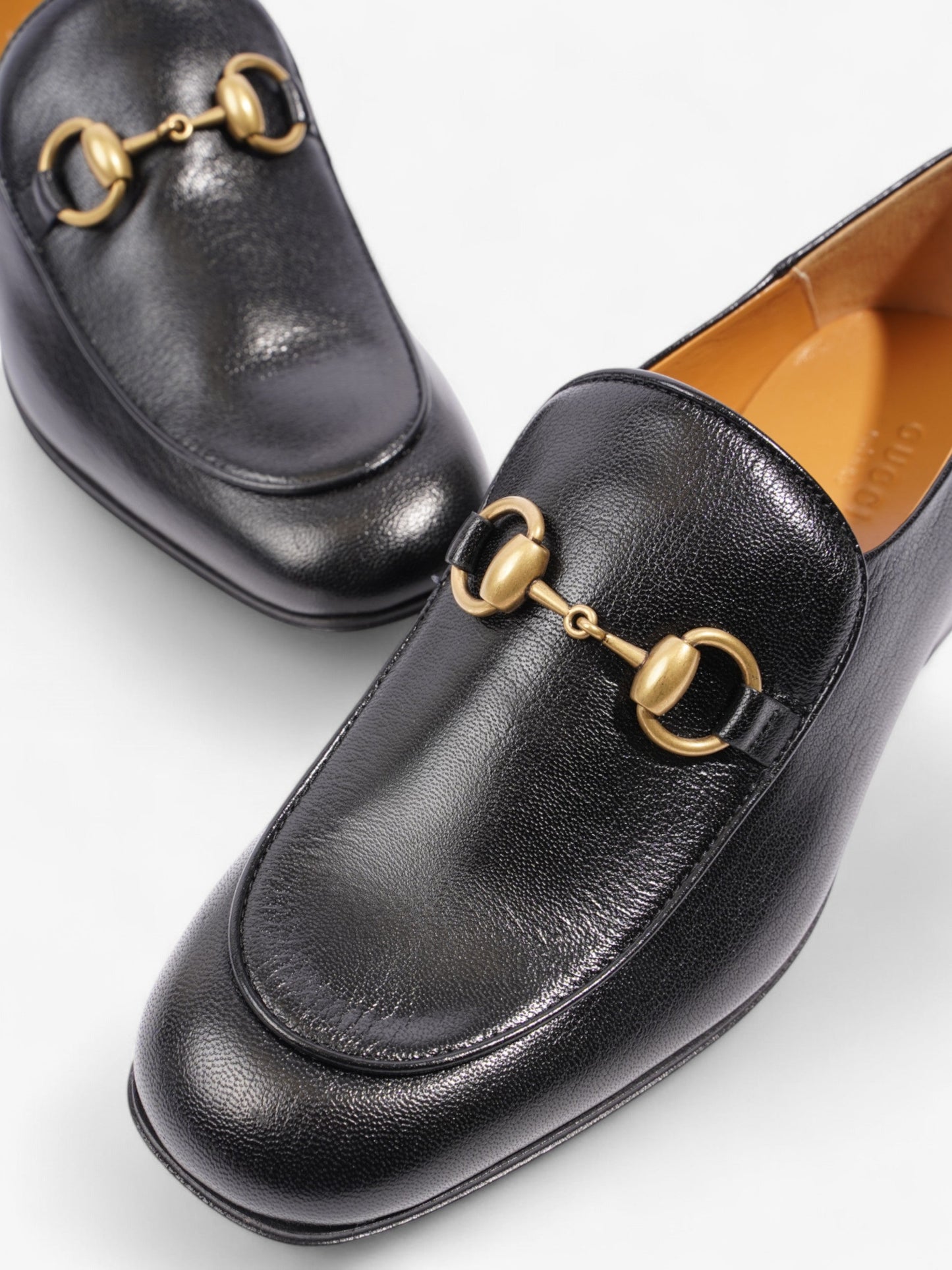 Gucci Horsebit Loafers Black Leather EU 37 UK 4
