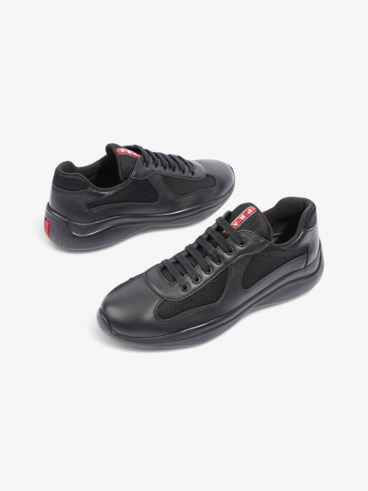 Prada America Cup Black / Red Mesh EU 42 UK 8
