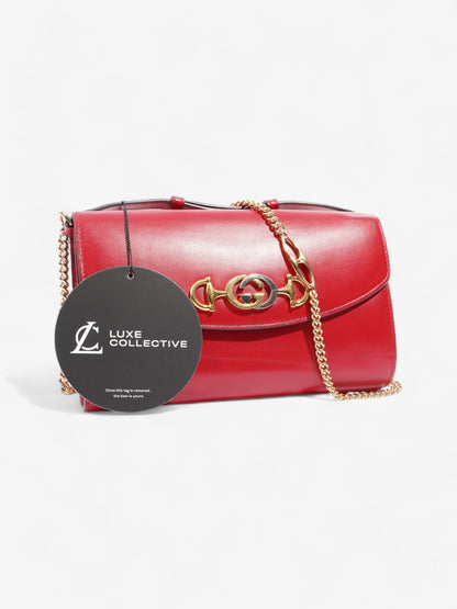 Gucci Zumi Red Leather Small