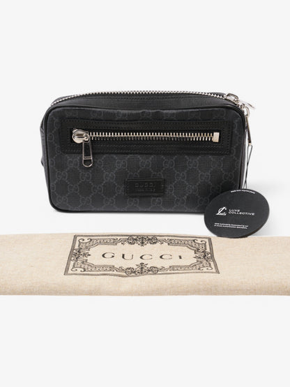 Gucci GG Bum Bag GG Supreme / Black Coated Canvas