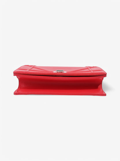 Christian Dior Diorama Red Calfskin Leather Medium