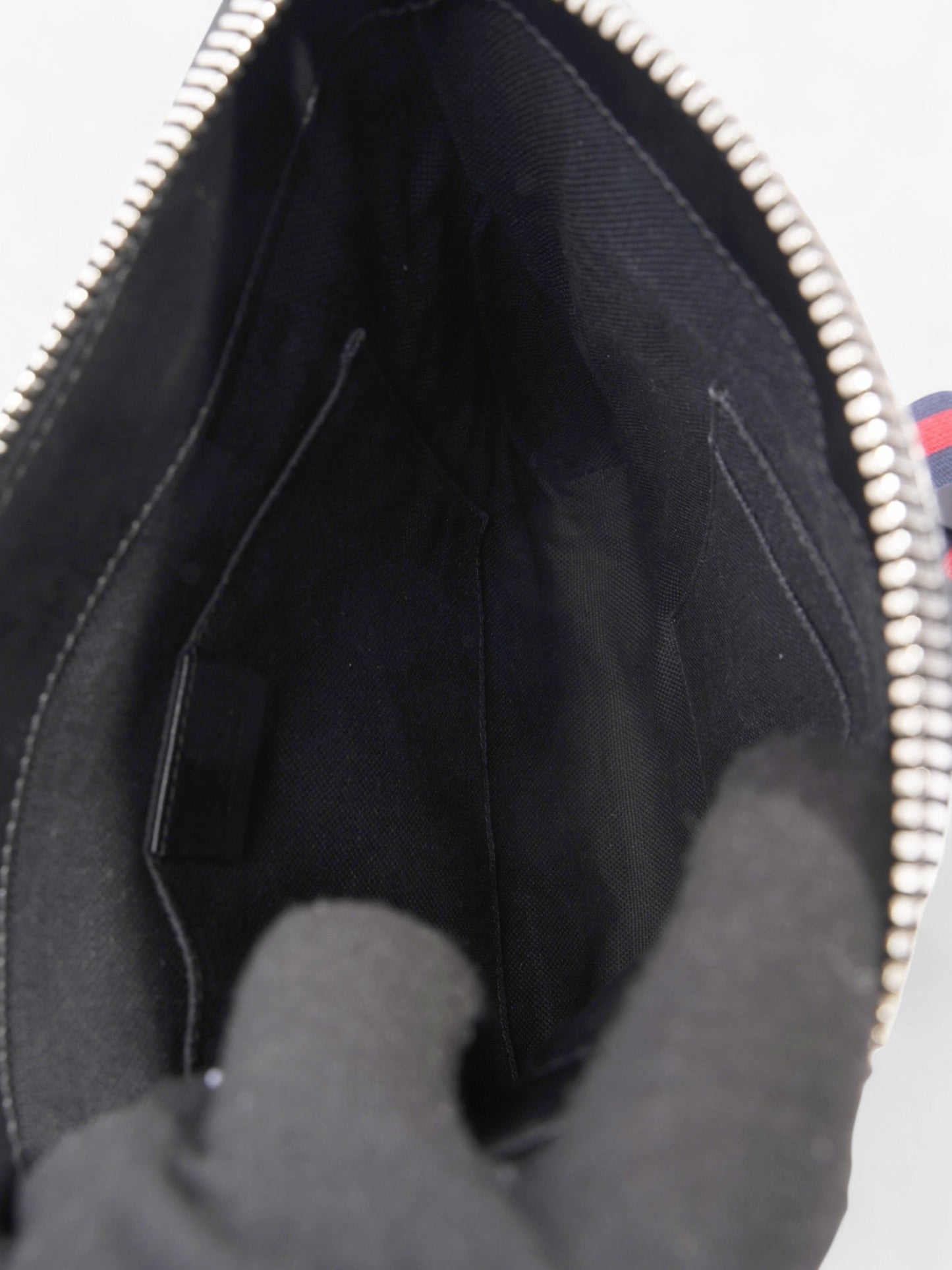 Gucci GG Crossbody Bag Black Canvas