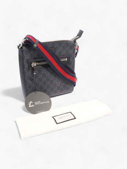 Gucci GG Crossbody Bag Black Canvas