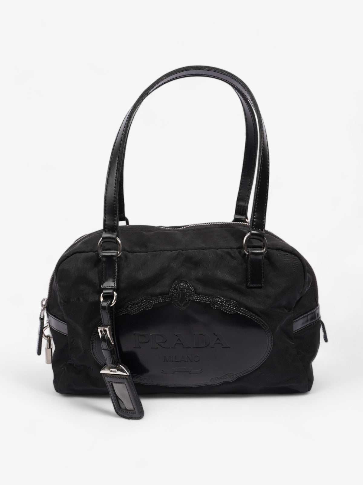 Prada Canapa Logo Black Nylon