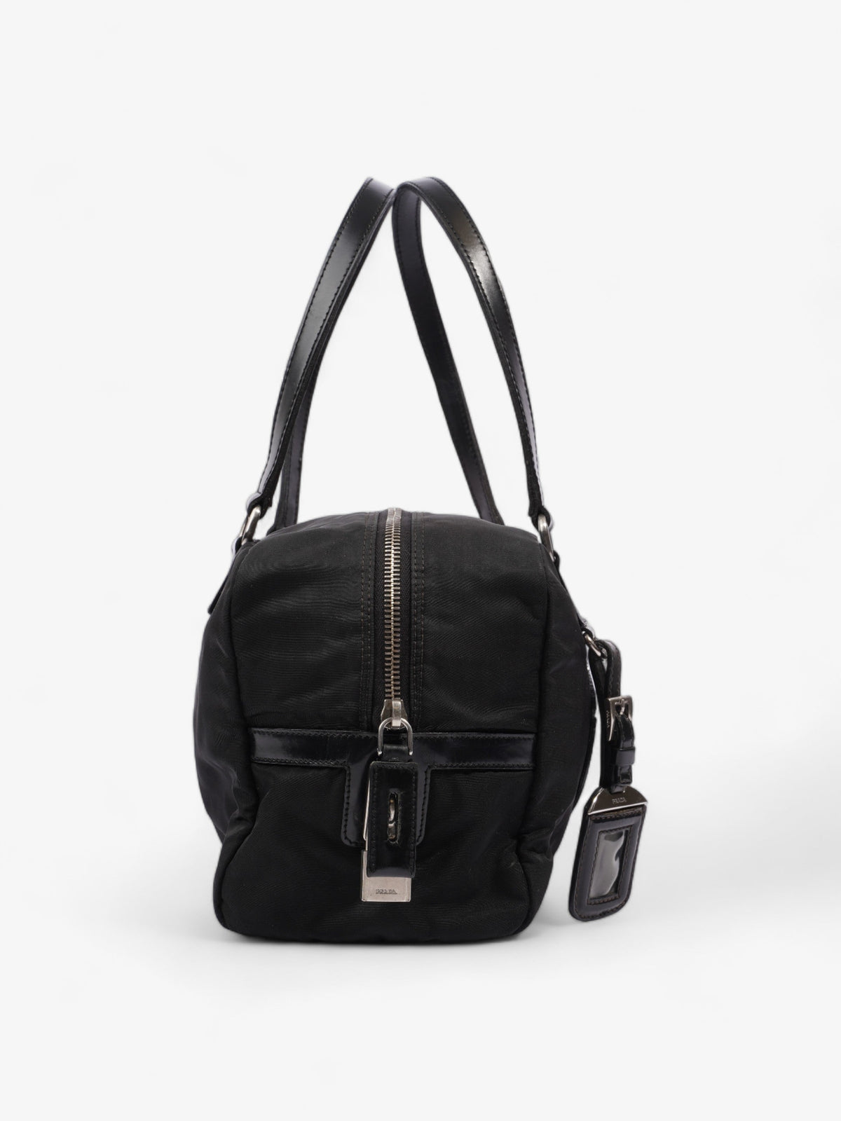 Prada Canapa Logo Black Nylon