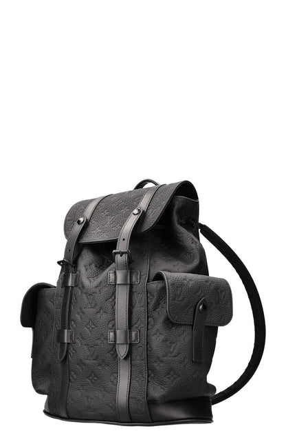 LOUIS VUITTON Christopher MM Backpack Black