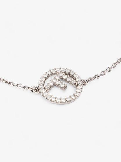 Fendi F is Fendi Bracelet Silver Base Metal Large