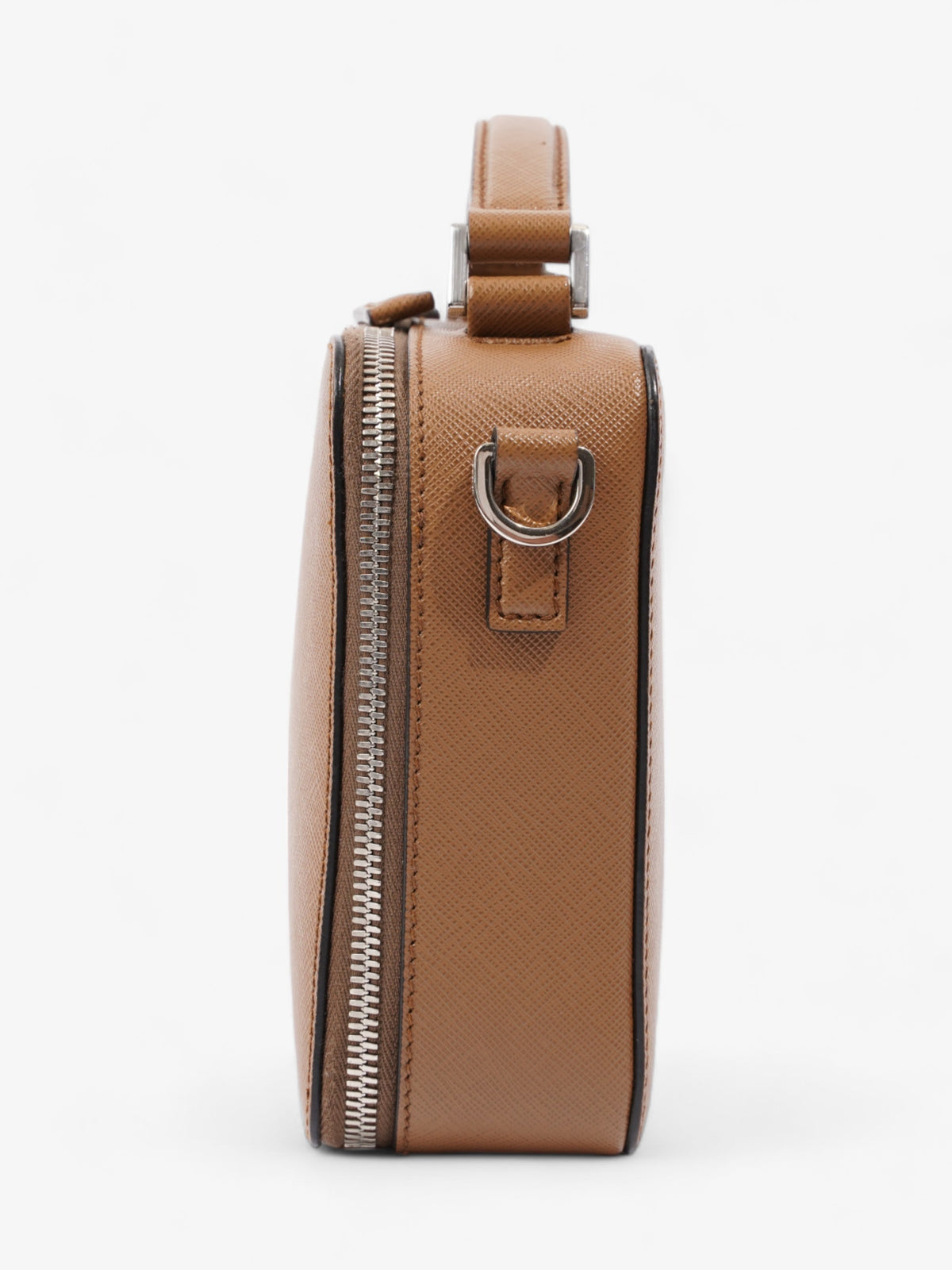 Prada Medium Brique Caramel Saffiano Leather