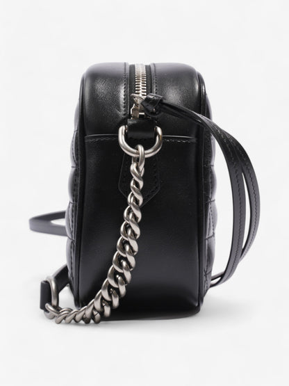 Gucci GG Marmont Black Calfskin Leather Small