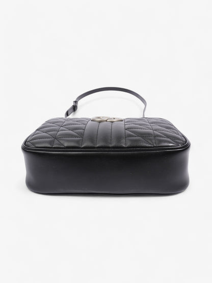 Gucci GG Marmont Black Calfskin Leather Small