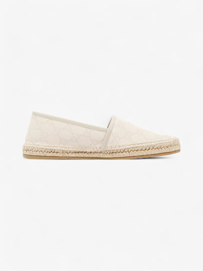Gucci GG Espadrille Beige  Canvas EU 39 UK 6