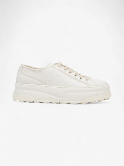 Gucci Tennis 1977 Great White Canvas EU 41.5 UK 8.5