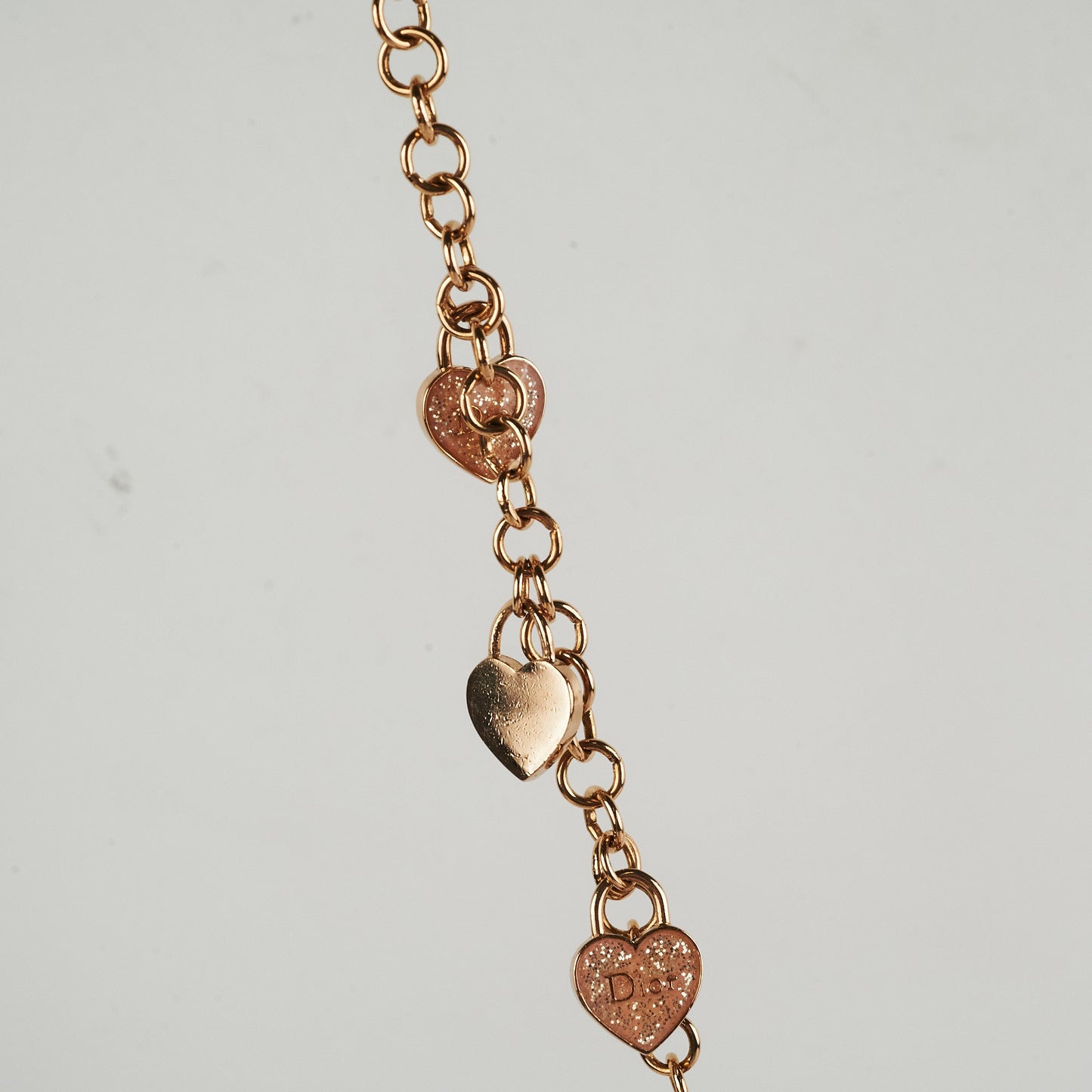 Dior Hearts Charm Necklace