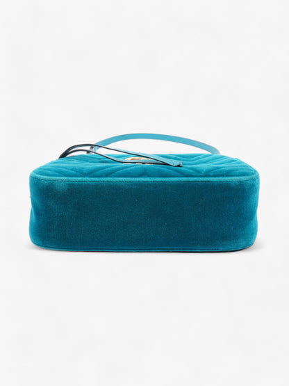 Gucci GG Marmont Blue Velvet Small