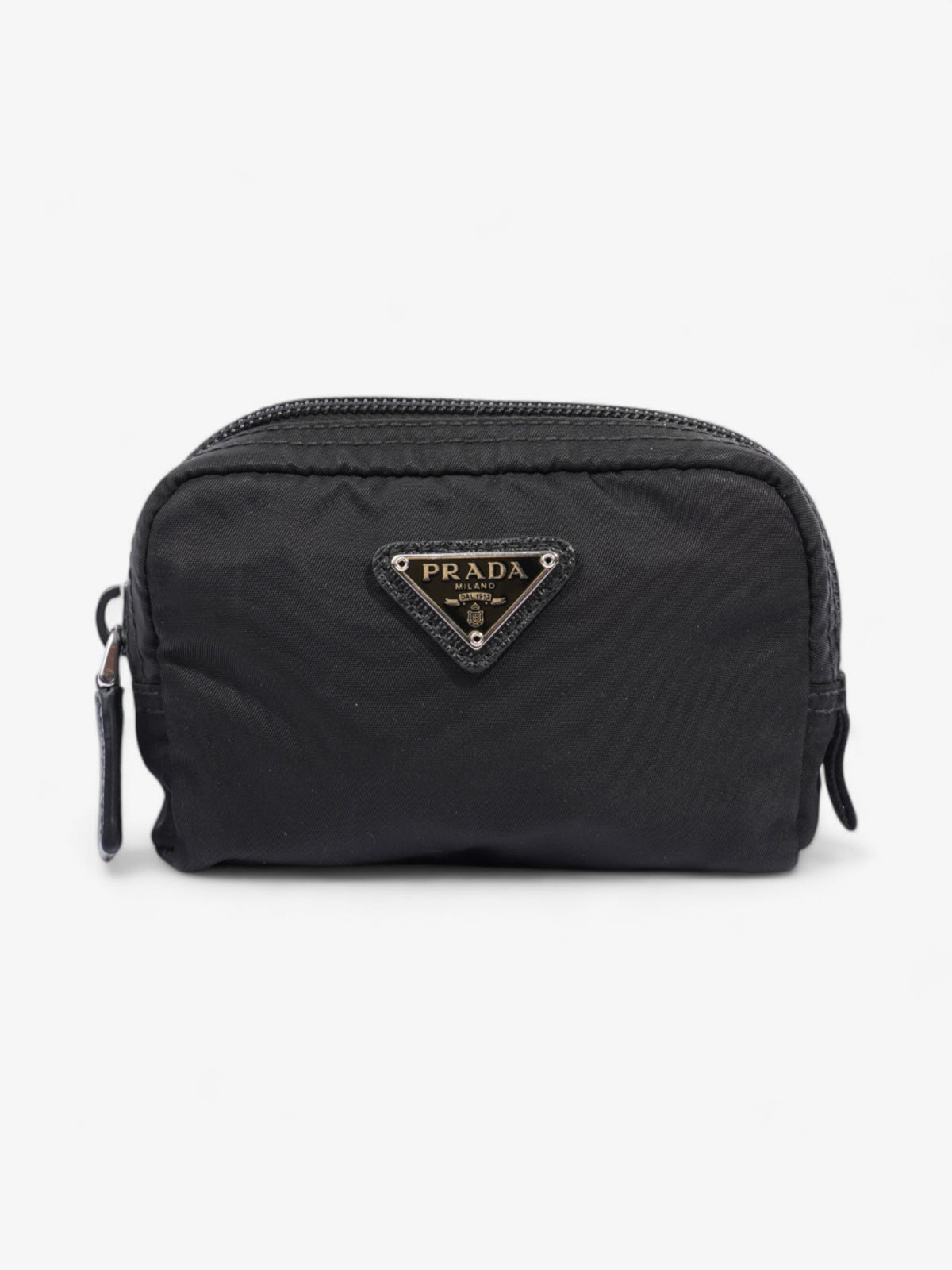 Prada Coin Purse Black Nylon