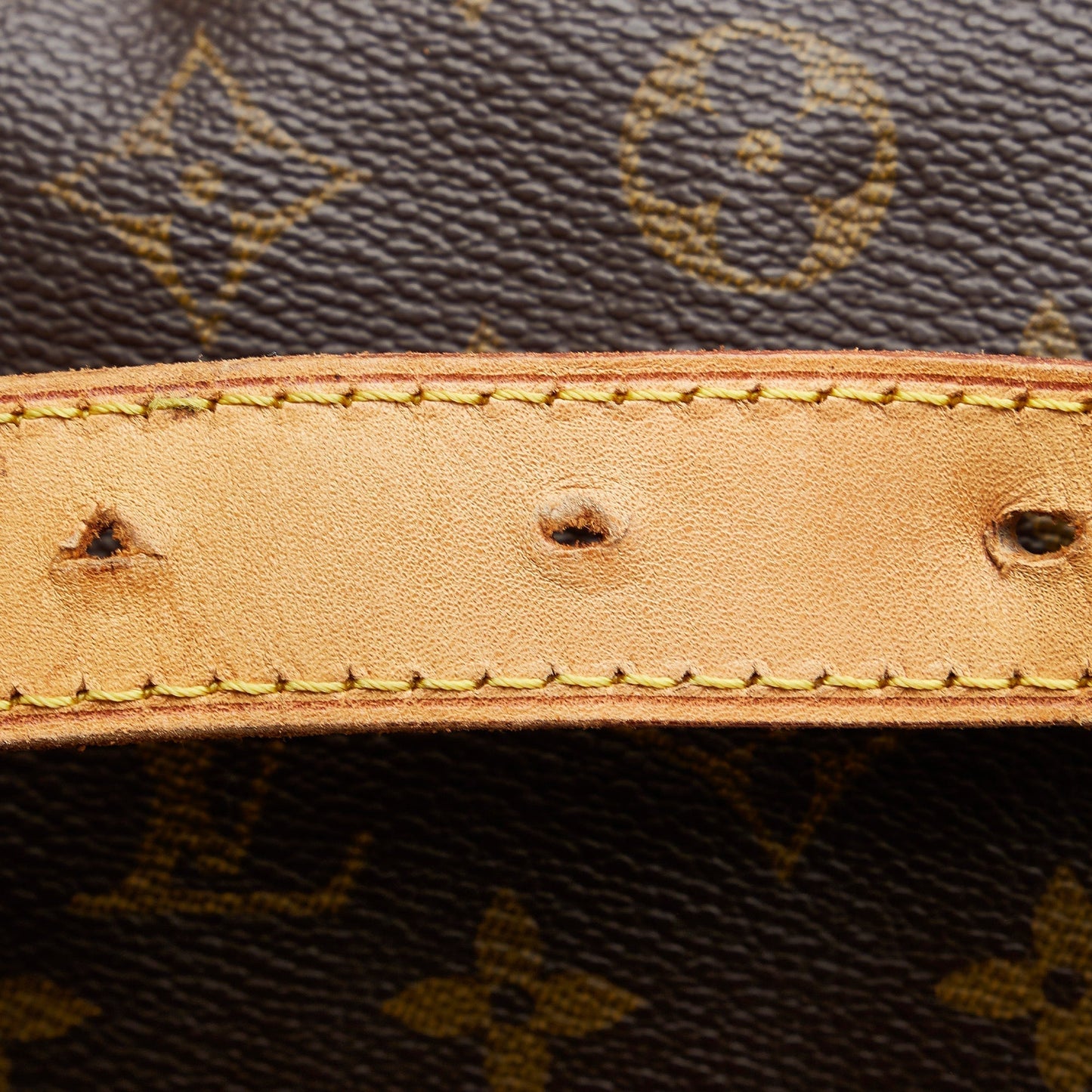 LOUIS VUITTON Monogram Keepall Bandouliere 60 Travel Bag