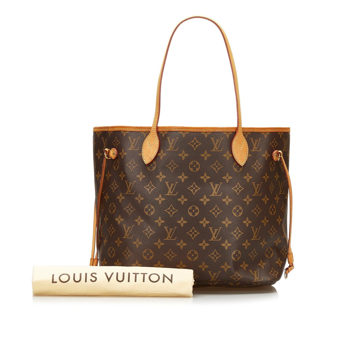 LOUIS VUITTON Monogram Neverfull GM Brown