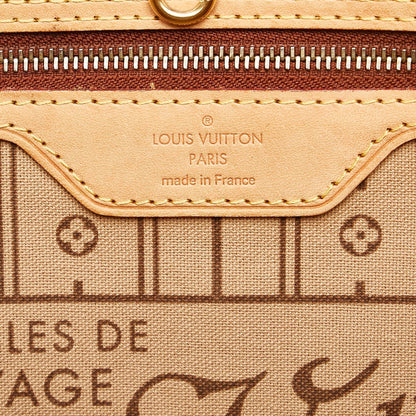 LOUIS VUITTON Monogram Neverfull GM Brown