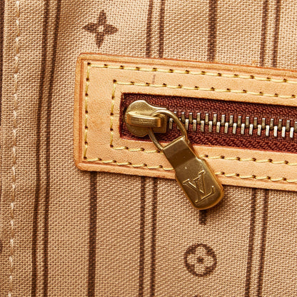 LOUIS VUITTON Monogram Neverfull GM Brown