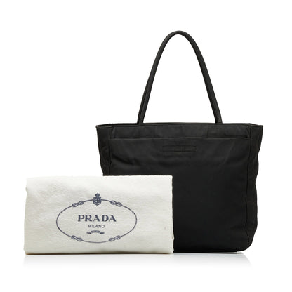 Black Prada Tessuto Tote