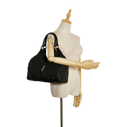 Gucci GG Canvas Nailhead Jackie Shoulder Bag