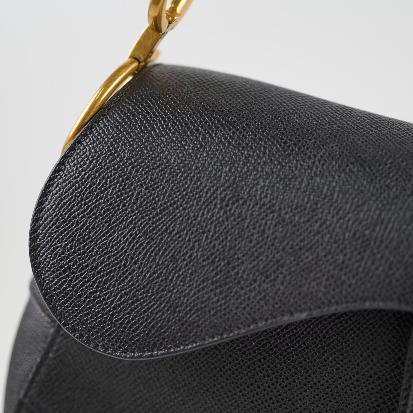 Christian Dior Saddle Bag Black