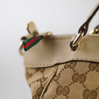 Gucci GG Canvas Tote Bag Beige