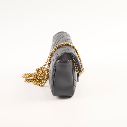 Gucci Supermini Marmont Black