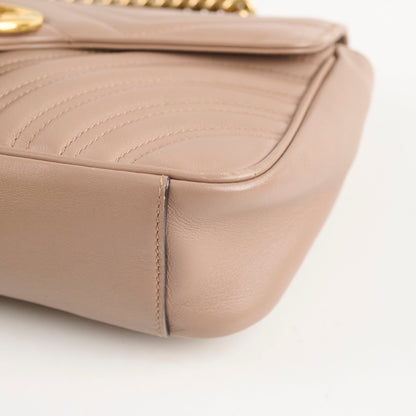 Gucci Small Marmont Bag Dusty Pink